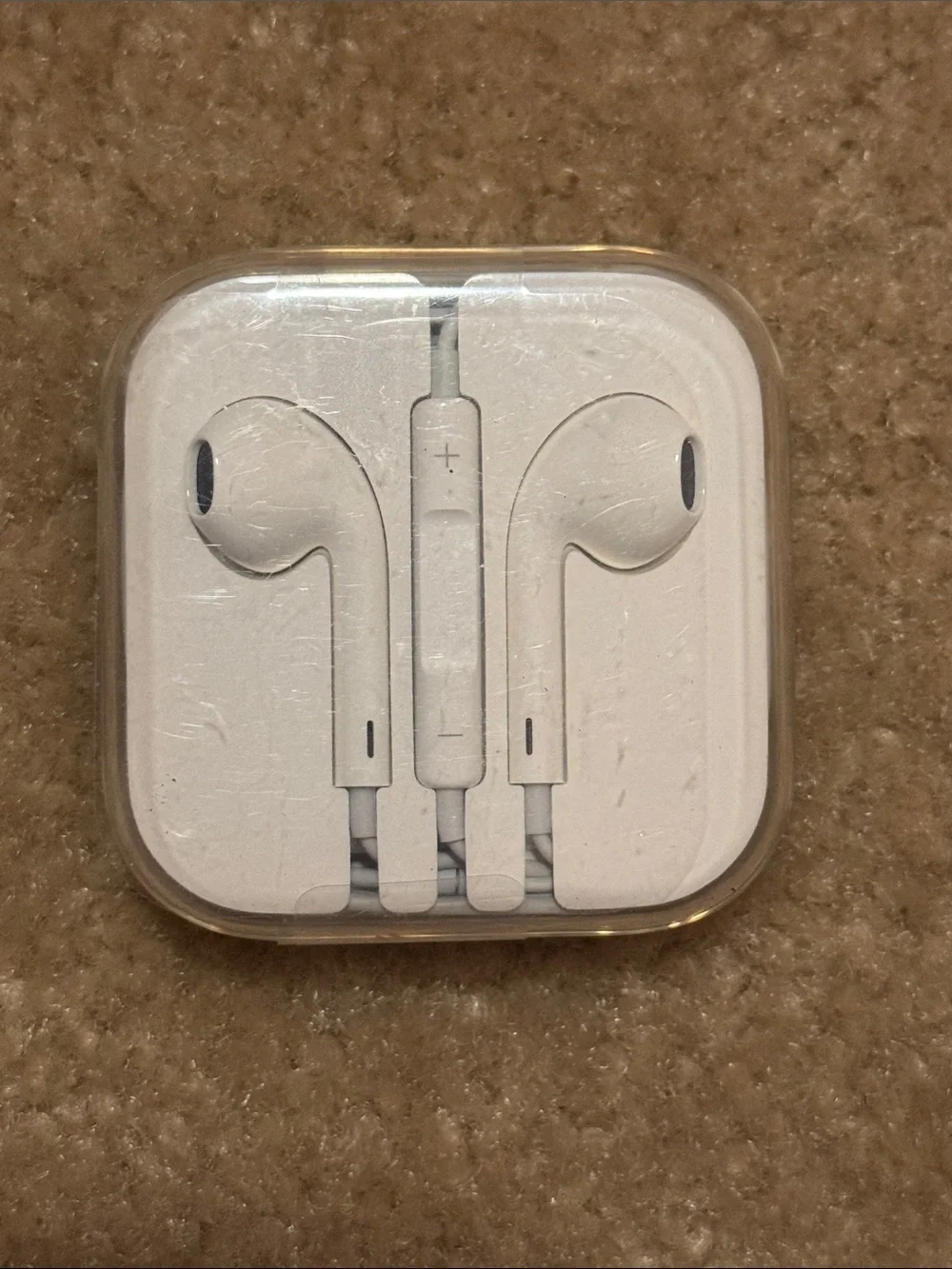 Apple wired earbuds. New in original case.